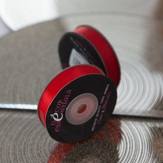 Satin Ribbon 10 x 20 Red