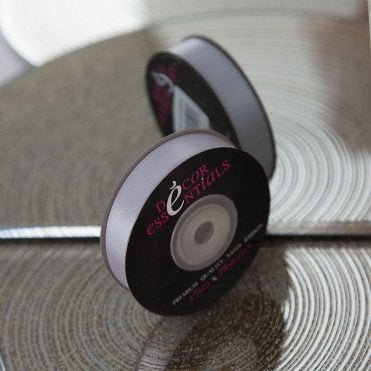 Satin Ribbon 10 x 20 Silver