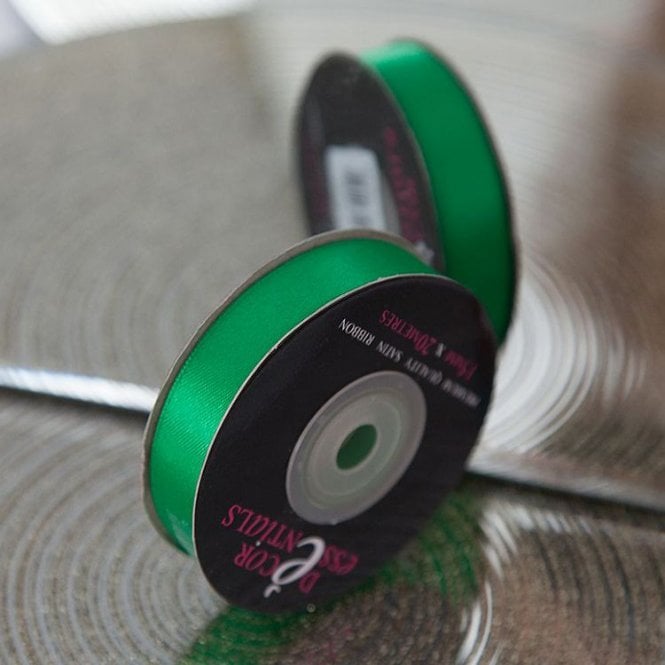 Satin Ribbon 15 x 20 Kelly Green
