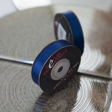 Satin Ribbon 15 x 20 Midnight Blue
