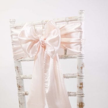 Satin Sash Peach