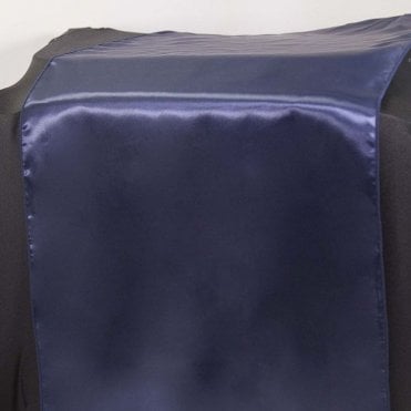 Satin Table Runner Navy