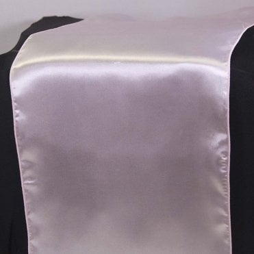 Satin Table Runner Pink