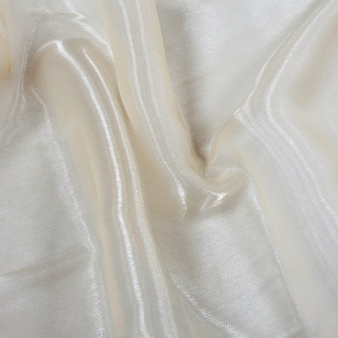 Silk Organza Fabric Light Peach