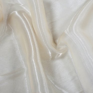 Silk Organza Fabric Light Peach
