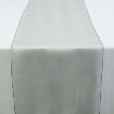 Silk Organza Table Runner Grey