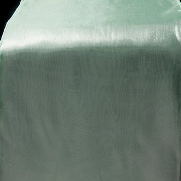 Silk Organza Table Runner Seafoam Green