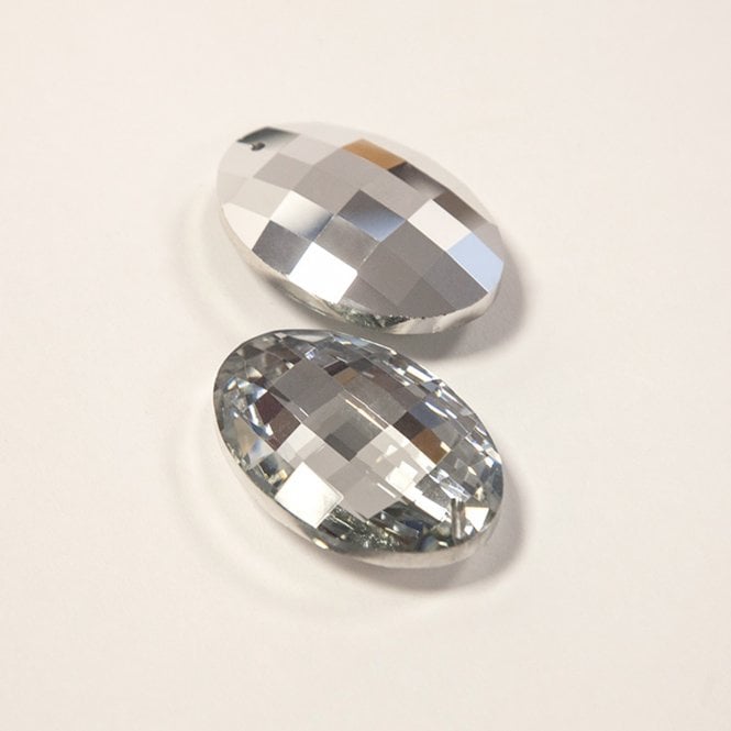 Silver Crystal Drop 50mm DF63