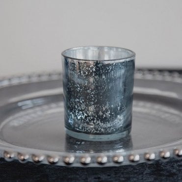 Silver Tealight Holder Medium