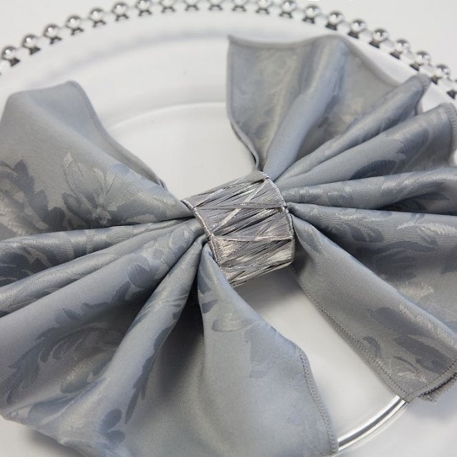 Silver Wire Cross Napkin Ring 06 Pack 5588-02 Silver