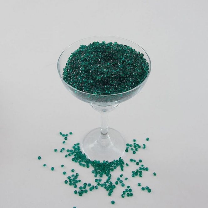 Small Scatter Crystals 5mm Hunter Green - 1kg