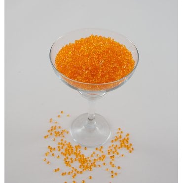 Small Table Scatter Crystals 5mm Amber - 1kg