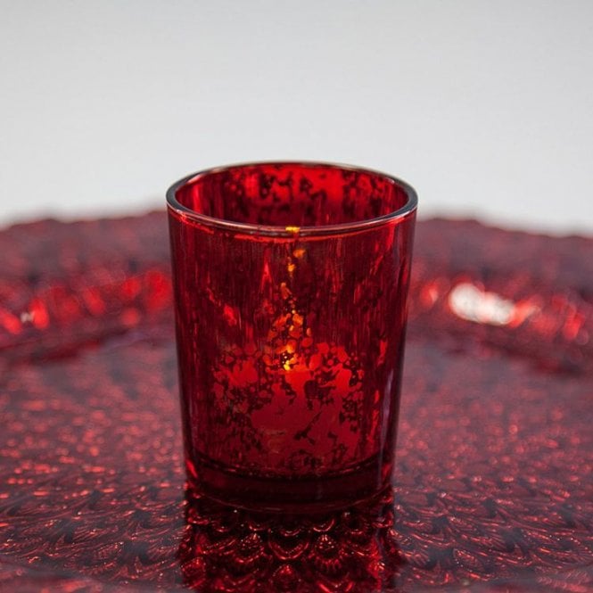Small Tealight Holder - Red