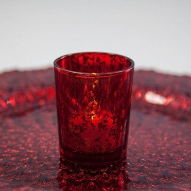 Small Tealight Holder - Red