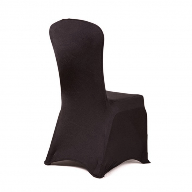 Spandex Essential Chair Cover Black