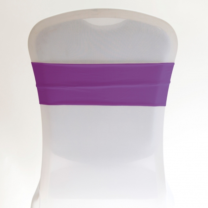 Spandex Lycra Band Purple Majesty