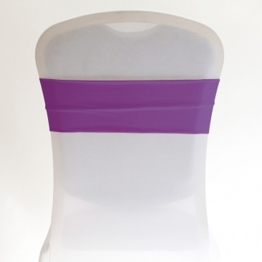 Spandex Lycra Band Purple Majesty