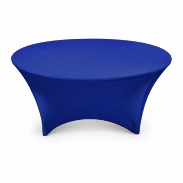 Spandex Lycra Round Table Cloth Royal 6ft