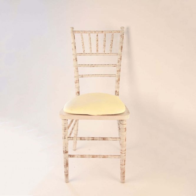 Spandex Seat Pad Cover Ivory