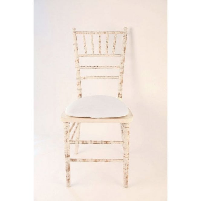 Spandex Seat Pad Cover Off White
