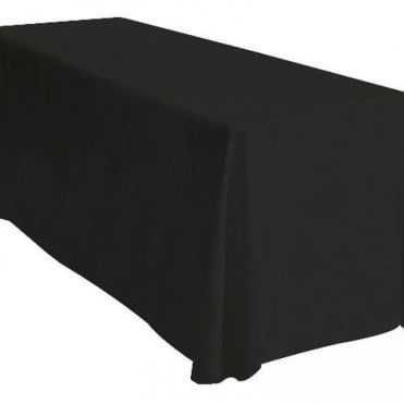 Spun Poly 90 x 90 Black