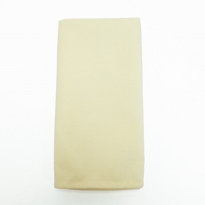 Spun Poly Table Napkin Ivory