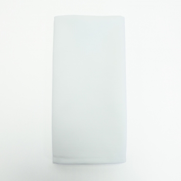 Spun Poly Table Napkin White
