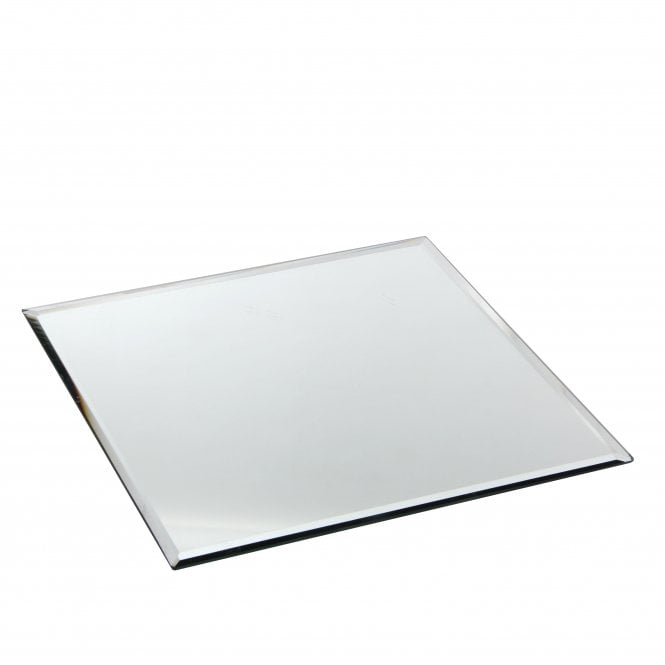 Square Mirror Plate 35cm