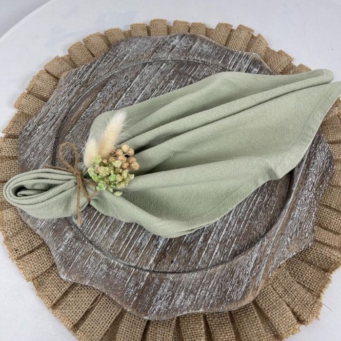 Stonewash Napkins Sage