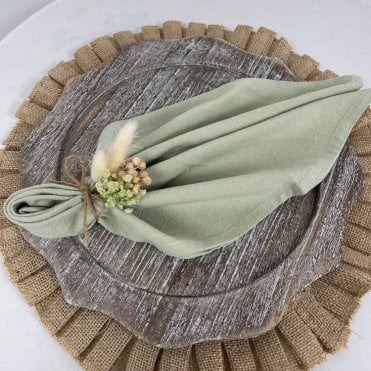 Stonewash Napkins Sage
