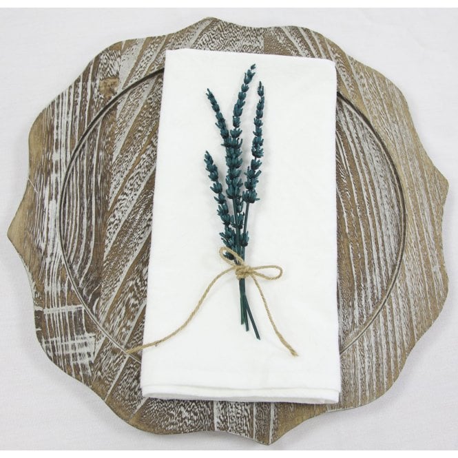 Stonewash Napkins White