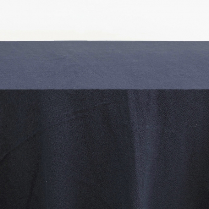 Stonewash Tablecloth 90x90 Navy