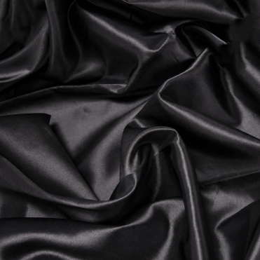 DÉCOR TRADER Taffeta Fabric Black