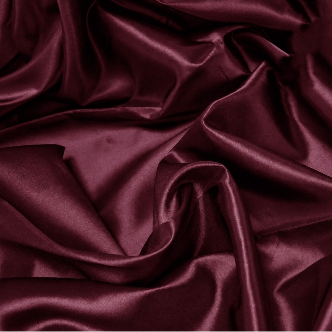 Taffeta Fabric Burgundy