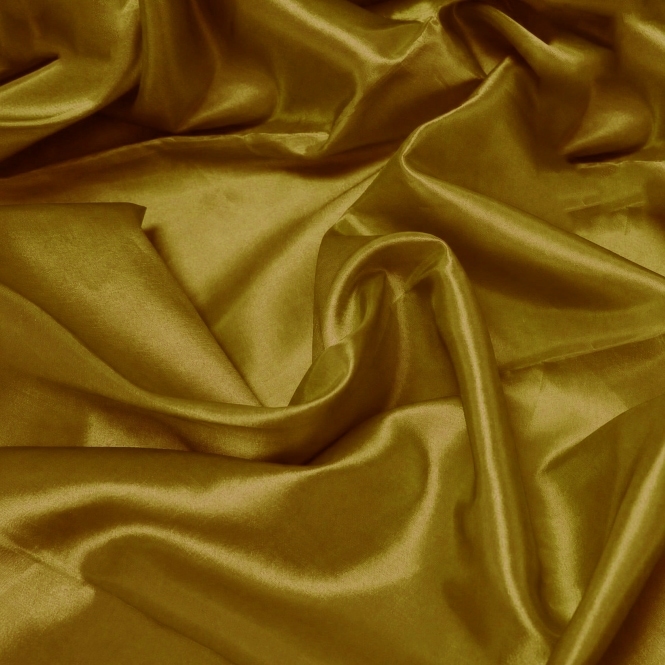 Taffeta Fabric Burnt Orange/Gold