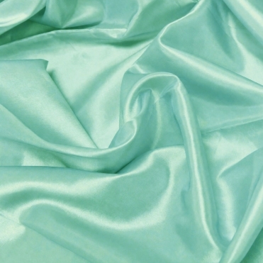 DÉCOR TRADER Taffeta Fabric Tiffany Blue