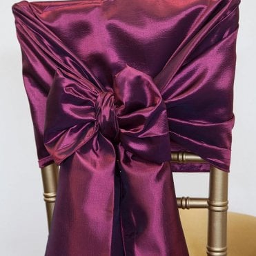 Taffeta Hood Burgundy