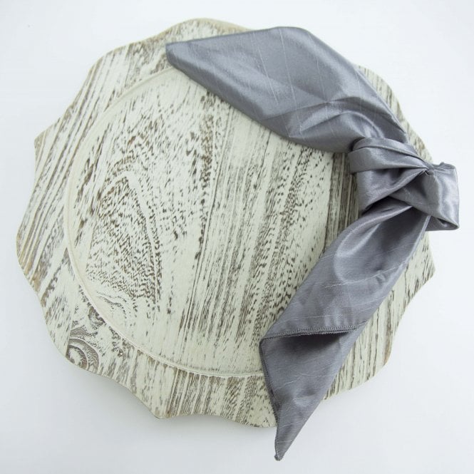 Taffeta Napkin Dark Silver
