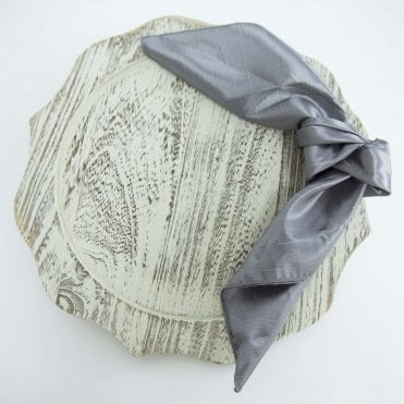 Taffeta Napkin Dark Silver