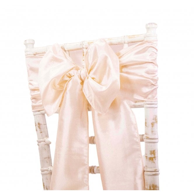 Taffeta Sash Blush Pink