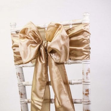Taffeta Sash Burnt Orange - Pack of 100