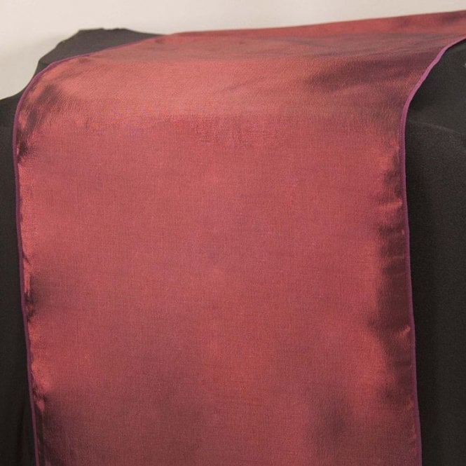 Taffeta Table Runner Garnet
