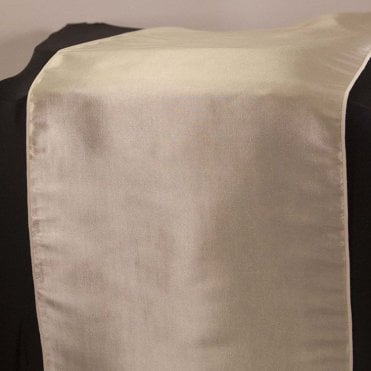 Taffeta Table Runner Ivory