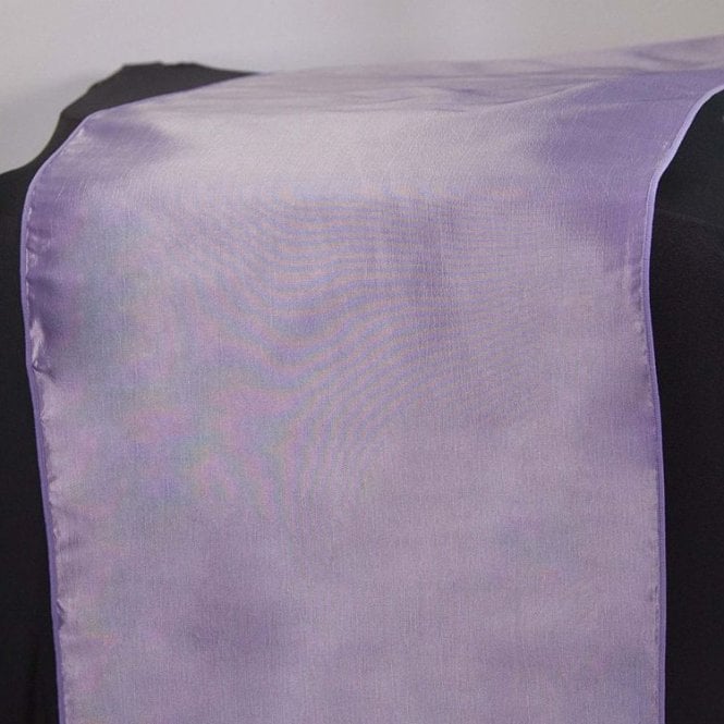 Taffeta Table Runner Lilac