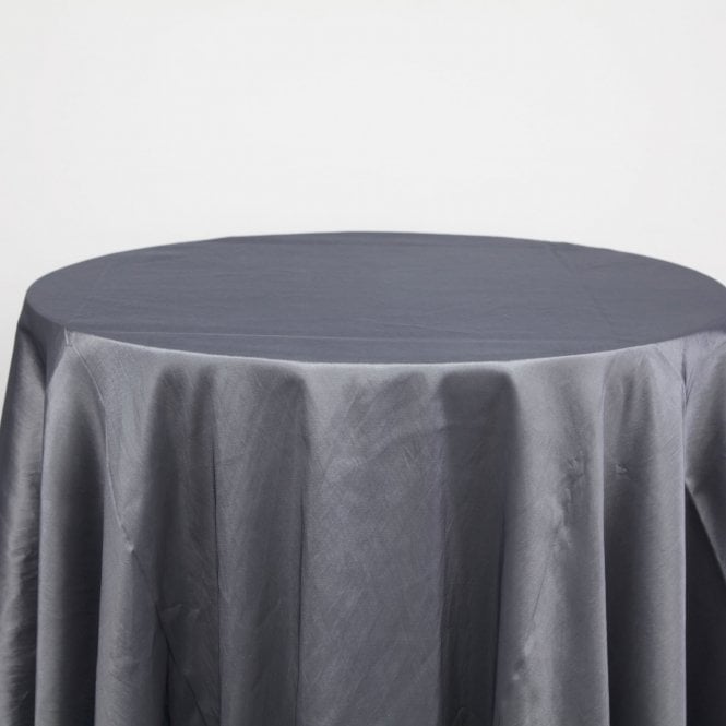 Taffeta Tablecloth Platinum 90 x 108 inch CLR
