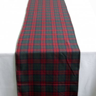 Tartan Table Runner Red/Green