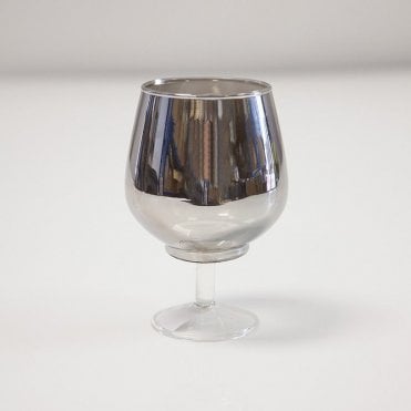 Tealight Candle Holder 14cm Grey
