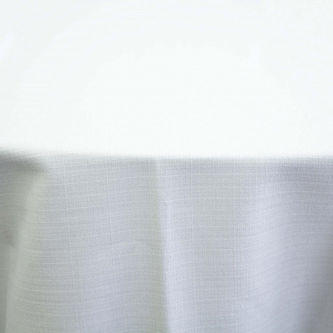 Urbane Linen Tablecloth White 70 x 144 inch
