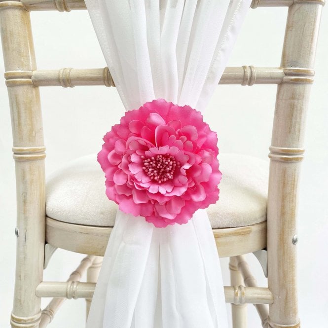 Vintage Flower Clip Pink