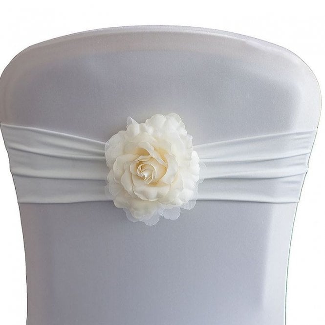 Vintage Rose Clip Ivory